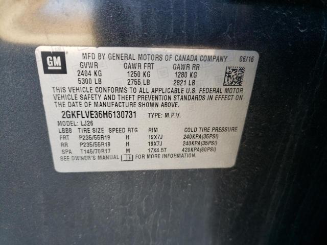 Foto 14 de la subasta – 2017 GMC TERRAIN DE con VIN 2GKFLVE36H6130731