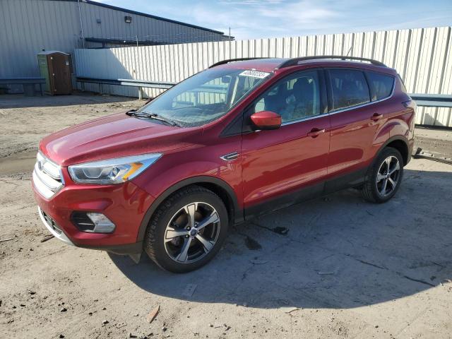 FORD ESCAPE SEL 2018 with VIN 1FMCU0HD1JUB38886 - Photo from auction