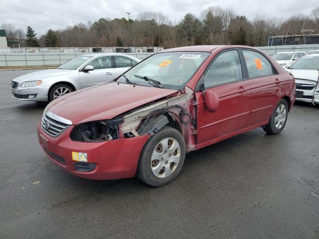 KIA SPECTRA EX 2009 with VIN KNAFE222595643446 - Photo from auction