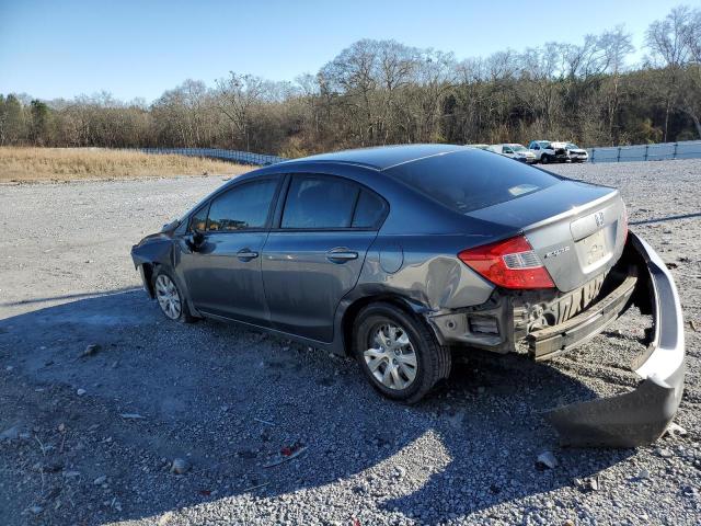 Photo 2 from auction – 2012 HONDA CIVIC LX with VIN 19XFB2F57CE026710
