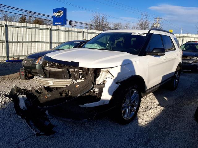 FORD EXPLORER X 2017 with VIN 1FM5K8D88HGC61017 - Photo from auction