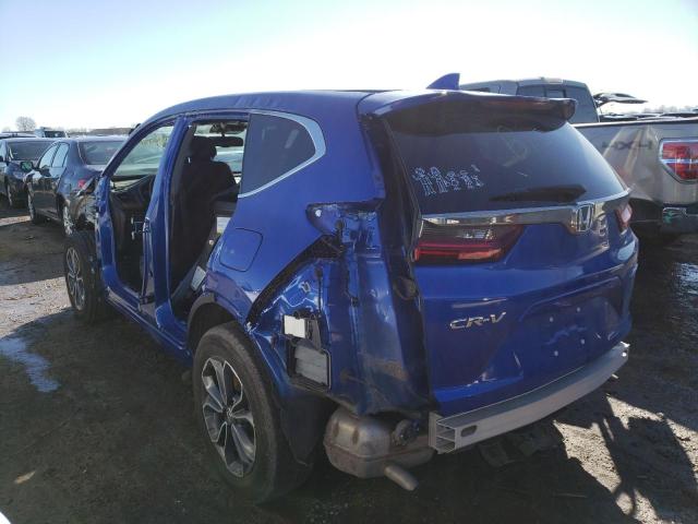 Photo 2 from auction – 2022 HONDA CR-V EXL with VIN 7FARW2H89NE013841