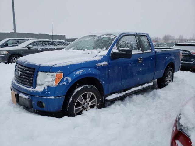 FORD F150 SUPER 2014 with VIN 1FTEX1EM5EFB62200 - Photo from auction