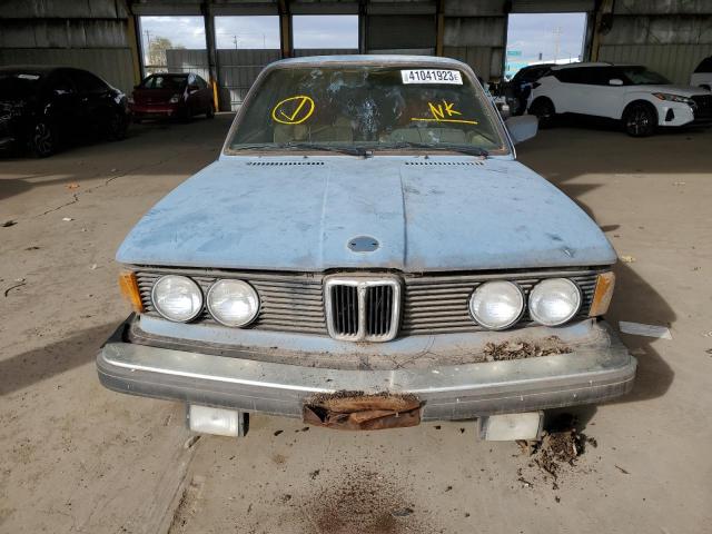 Photo 5 from auction – 1981 BMW 320 I with VIN WBAAG3309B8016597
