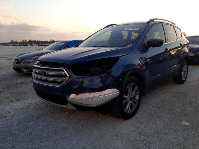 FORD ESCAPE SE 2018 with VIN 1FMCU0GDXJUC85015 - Photo from auction