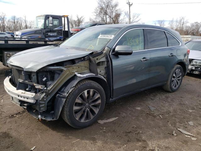 ACURA MDX TECHNO 2016 with VIN 5FRYD4H49GB005634 - Photo from auction