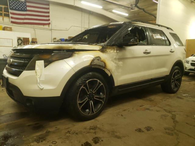 FORD EXPLORER S 2014 with VIN 1FM5K8GT3EGC07118 - Photo from auction