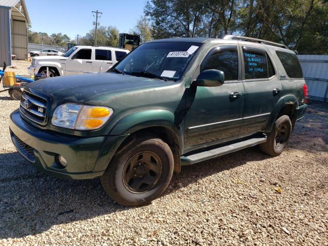 TOYOTA SEQUOIA LI 2001 with VIN 5TDBT48A61S035743 - Photo from auction