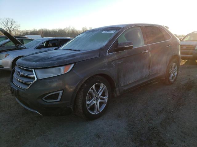 FORD EDGE TITAN 2017 with VIN 2FMPK4K93HBB31845 - Photo from auction