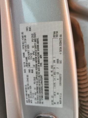 Photo 14 from auction – 2020 FORD ESCAPE SE with VIN 1FMCU0G60LUA43287
