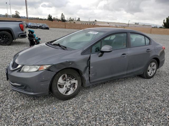 HONDA CIVIC LX 2013 with VIN 19XFB2F59DE242219 - Photo from auction