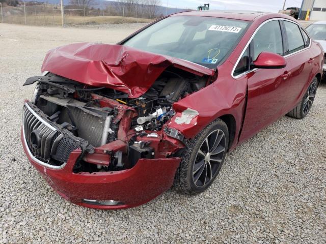 BUICK VERANO SPO 2017 with VIN 1G4PR5SK7H4102881 - Photo from auction