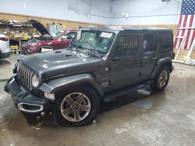 JEEP WRANGLER U 2021 with VIN 1C4HJXEN2MW592095 - Photo from auction