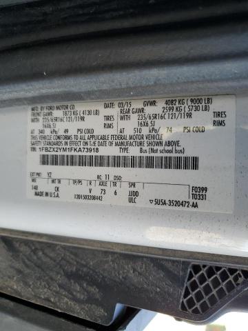Photo 14 from auction – 2015 FORD TRANSIT T- with VIN 1FBZX2YM1FKA73918
