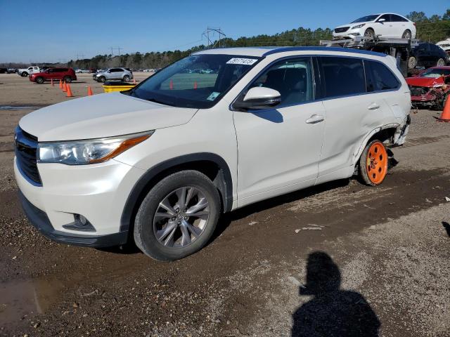 Foto 1 de la subasta – 2015 TOYOTA HIGHLANDER con VIN 5TDKKRFH0FS063075