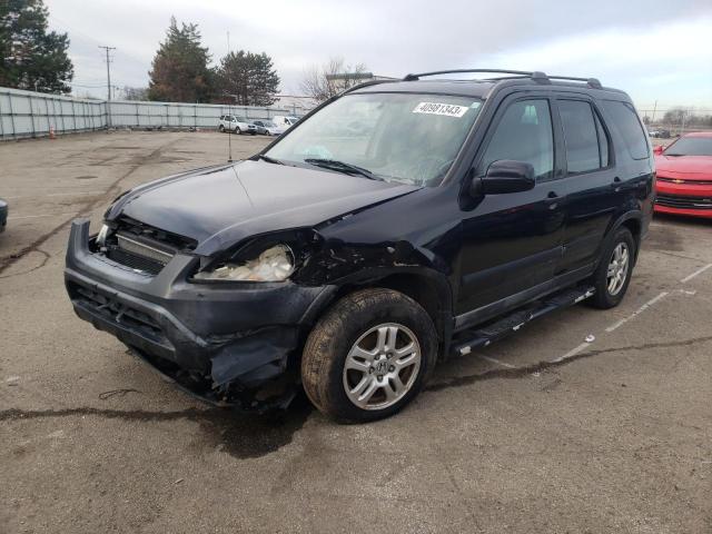 HONDA CR-V EX 2002 with VIN JHLRD78852C016570 - Photo from auction