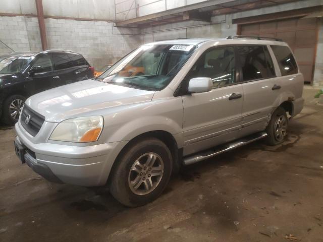 HONDA PILOT EXL 2004 with VIN 2HKYF18584H000795 - Photo from auction