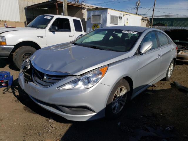 HYUNDAI SONATA GLS 2014 with VIN 5NPEB4AC0EH897153 - Photo from auction