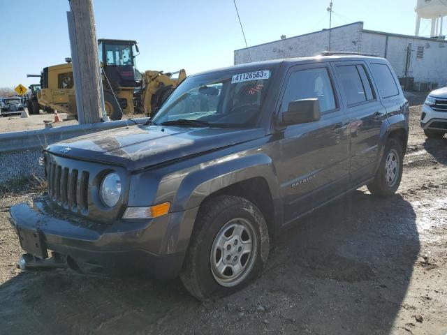 Photo 1 from auction – 2014 JEEP PATRIOT SP with VIN 1C4NJPBB9ED893327