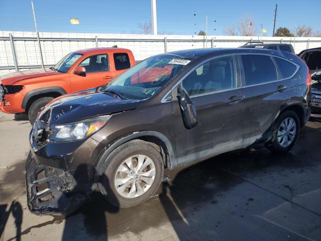 HONDA CR-V EX 2014 with VIN 2HKRM4H57EH686938 - Photo from auction