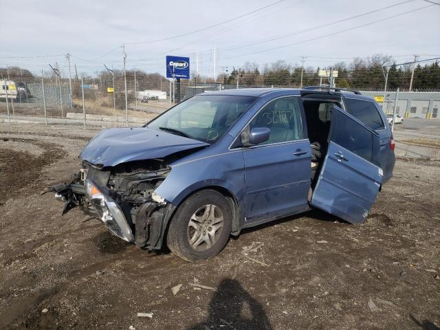 HONDA ODYSSEY EX 2007 with VIN 5FNRL38777B042212 - Photo from auction