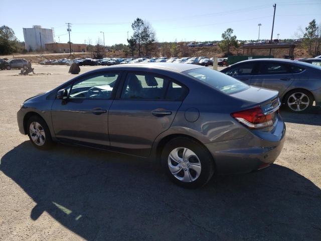 Photo 2 from auction – 2013 HONDA CIVIC LX with VIN 19XFB2F55DE080542