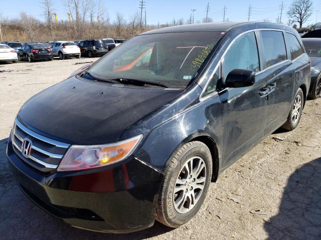 HONDA ODYSSEY EX 2012 with VIN 5FNRL5H61CB094996 - Photo from auction