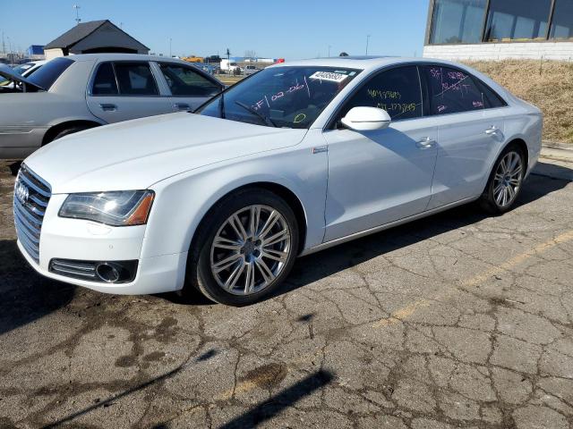 AUDI A8 QUATTRO 2014 with VIN WAUAGAFD6EN003640 - Photo from auction