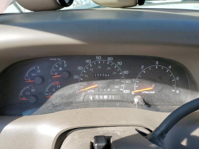 Photo 9 from auction – 2000 FORD F250 SUPER with VIN 1FTNW21S5YED83271