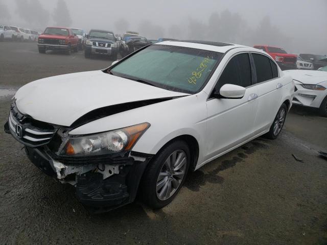 HONDA ACCORD EXL 2012 with VIN 1HGCP3F8XCA042523 - Photo from auction