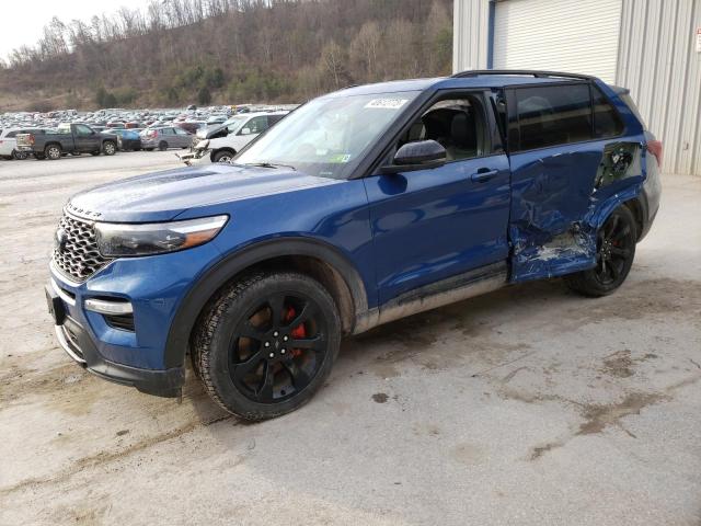 FORD EXPLORER S 2021 with VIN 1FM5K8GC5MGC39857 - Photo from auction