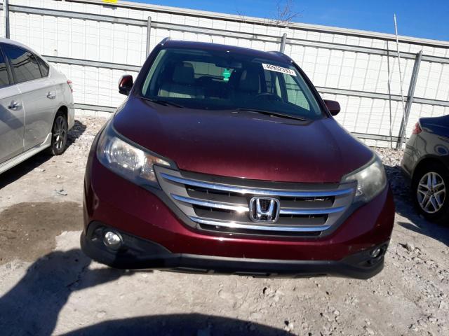 Photo 5 from auction – 2014 HONDA CR-V EXL with VIN 5J6RM4H72EL053075