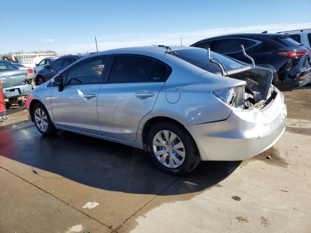 Photo 2 from auction – 2012 HONDA CIVIC LX with VIN 2HGFB2F55CH593410