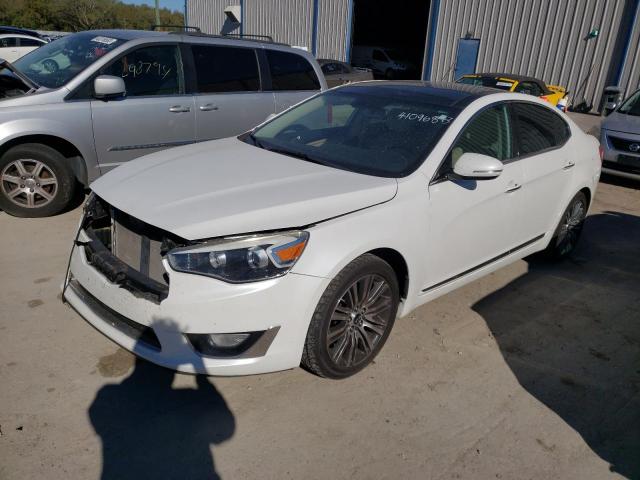 KIA CADENZA PR 2014 with VIN KNALN4D71E5163941 - Photo from auction