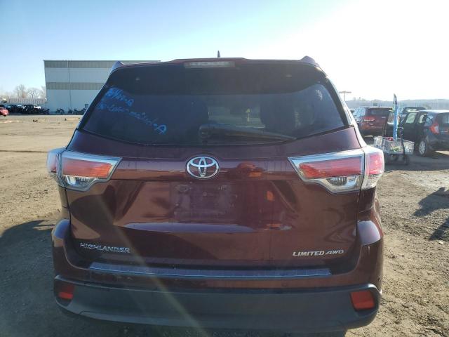 Photo 6 from auction – 2014 TOYOTA HIGHLANDER with VIN 5TDDKRFH0ES050589