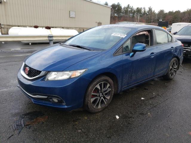 HONDA CIVIC EXL 2013 with VIN 2HGFB2F9XDH554722 - Photo from auction