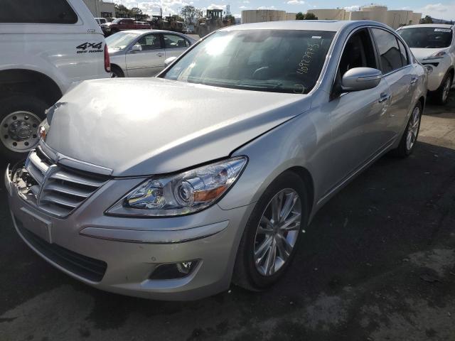 HYUNDAI GENESIS 4. 2009 with VIN KMHGC46F89U032253 - Photo from auction
