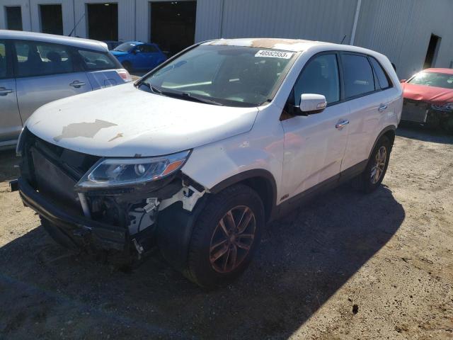 KIA SORENTO LX 2014 with VIN 5XYKTCA63EG541775 - Photo from auction