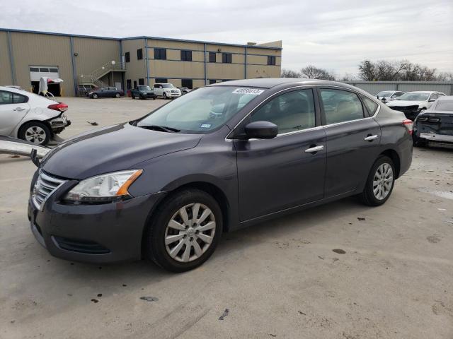 NISSAN SENTRA S 2014 with VIN 3N1AB7AP2EY225457 - Photo from auction