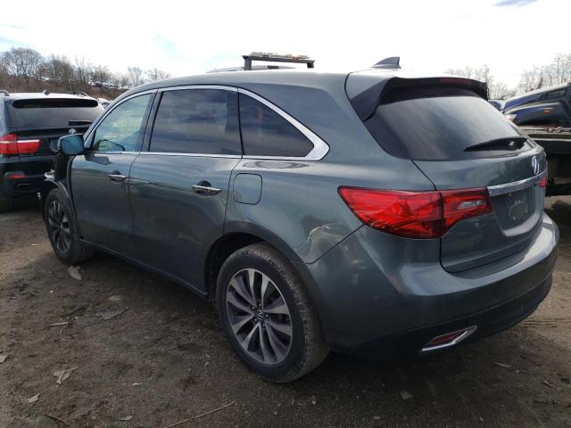 Photo 2 from auction – 2016 ACURA MDX TECHNO with VIN 5FRYD4H49GB005634