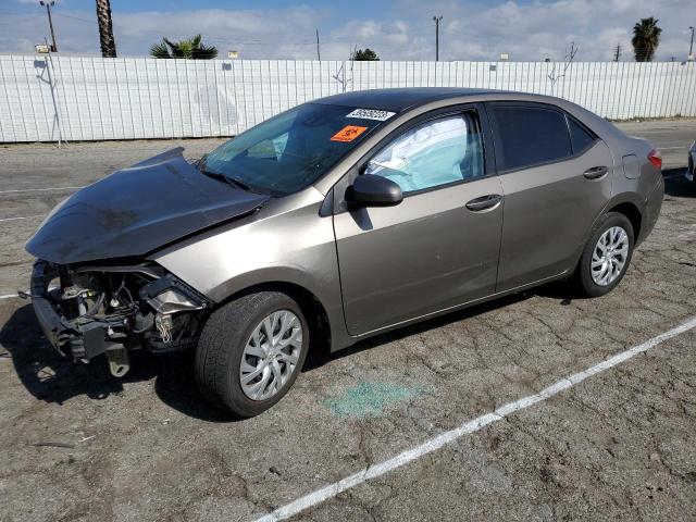 TOYOTA COROLLA L 2017 with VIN 5YFBURHEXHP722921 - Photo from auction