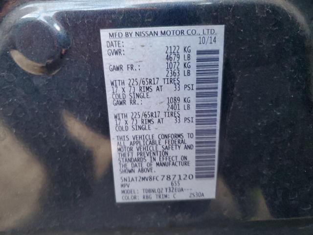 Photo 14 from auction – 2015 NISSAN ROGUE S with VIN 5N1AT2MV8FC787120