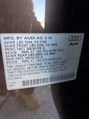 Photo 14 from auction – 2010 AUDI Q7 PREMIUM with VIN WA1LMAFE4AD003398
