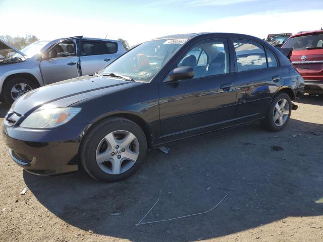 HONDA CIVIC EX 2005 with VIN 2HGES26715H527503 - Photo from auction