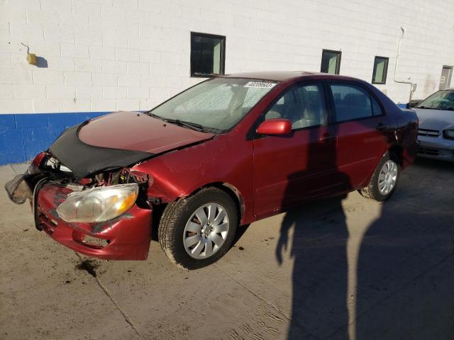 TOYOTA COROLLA CE 2003 with VIN 1NXBR32E33Z034550 - Photo from auction