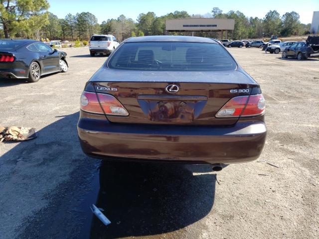 Photo 6 from auction – 2002 LEXUS ES 300 with VIN JTHBF30GX25004003