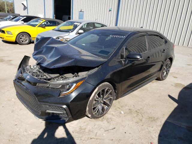 TOYOTA COROLLA SE 2020 with VIN JTDS4RCE2LJ034335 - Photo from auction