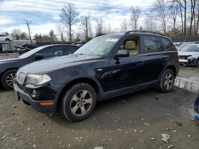 BMW X3 3.0SI 2008 with VIN WBXPC93478WJ06613 - Photo from auction