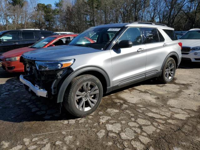 FORD EXPLORER X 2021 with VIN 1FMSK7DH1MGB51238 - Photo from auction