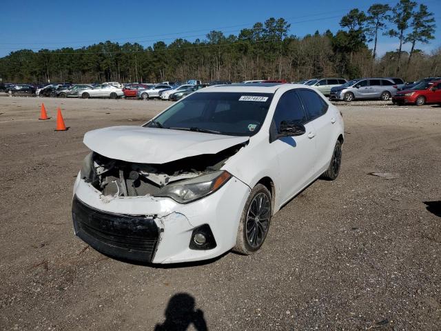 TOYOTA COROLLA L 2014 with VIN 5YFBURHE2EP011872 - Photo from auction